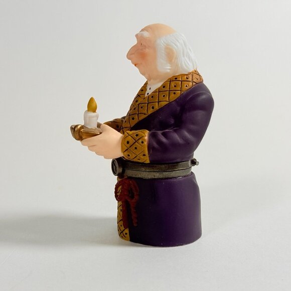 Heritage Village Collection Bah Humbug Porcelain Hinged Box 3" - Picture 2 of 6